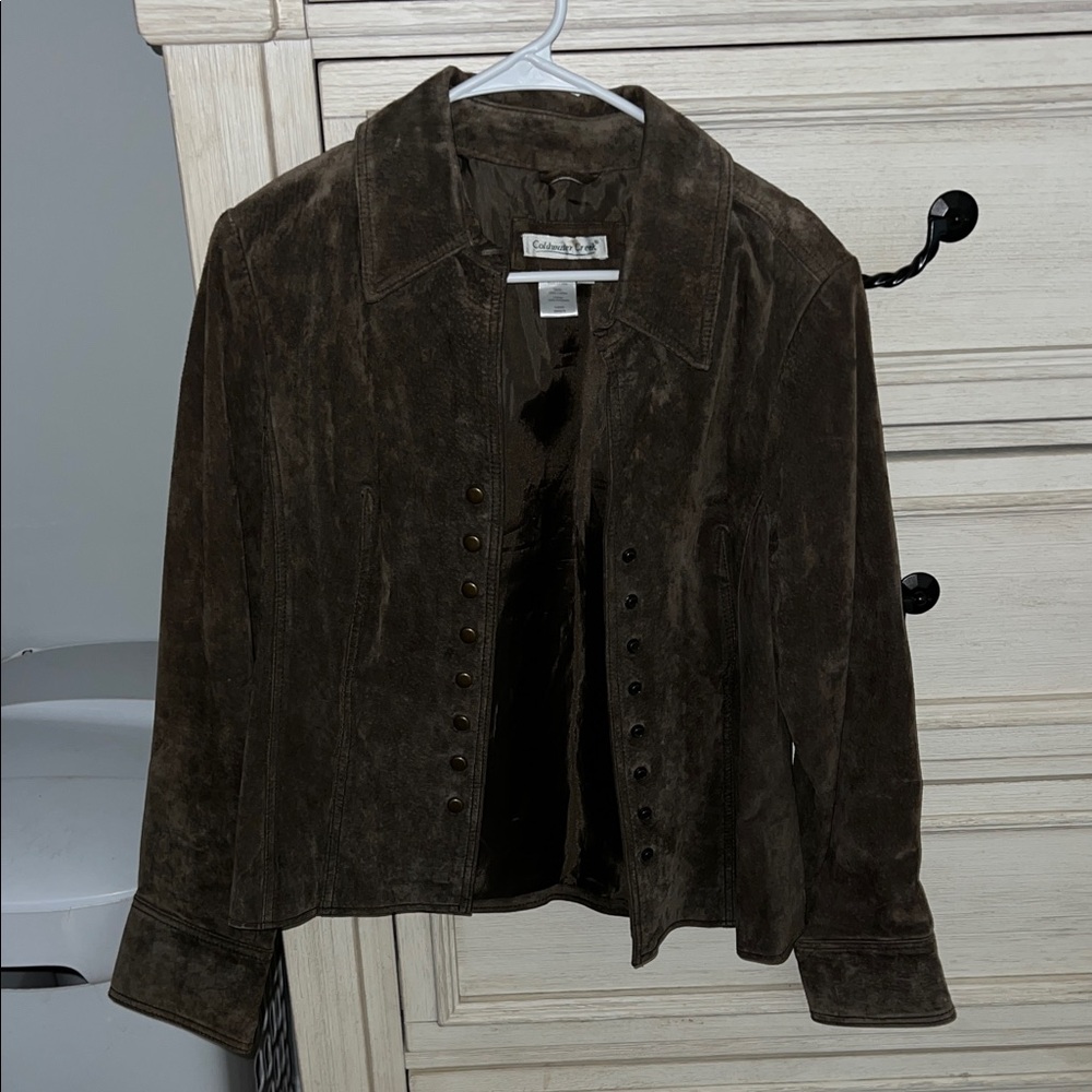 Coldwater Creek Leather Jacket